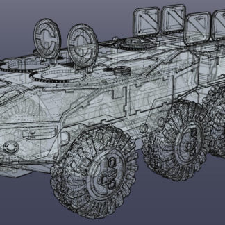 Buffalo sci-fi APC 3D Print STL files
